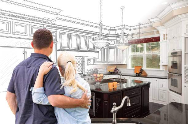 Professional Open Concept Kitchen technician working in Saint Paul, MN
